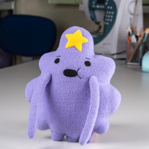 Lumpy Space Princess Plush - Handmade Soft Toy, Made to Order 12 in