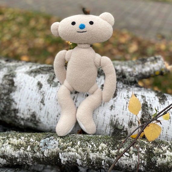 BEAR Alpha Plush Toy Horror Bear Alpha Soft Doll 11 in