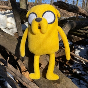 Jake the Dog plush toy, Jake the dog soft toy, handmade, sizes 12 in (Unofficial)