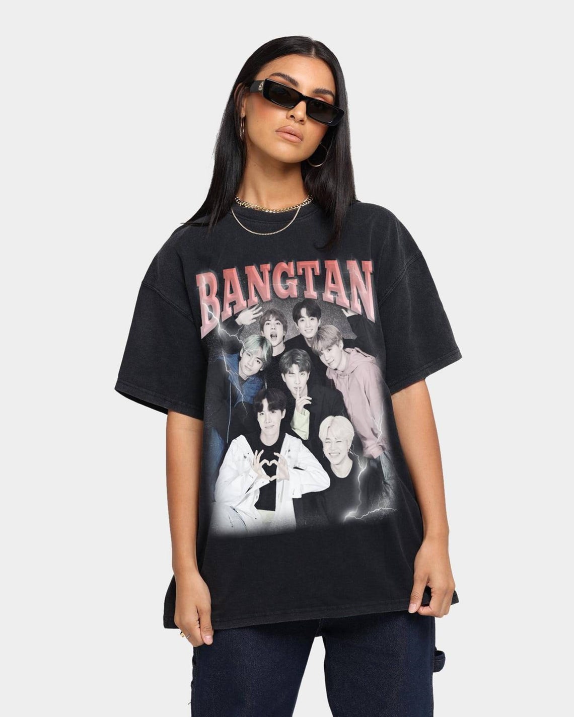 BTS Vintage KPOP T-Shirt Bangtan Boy T-Shirt Bangtan Boy | Etsy