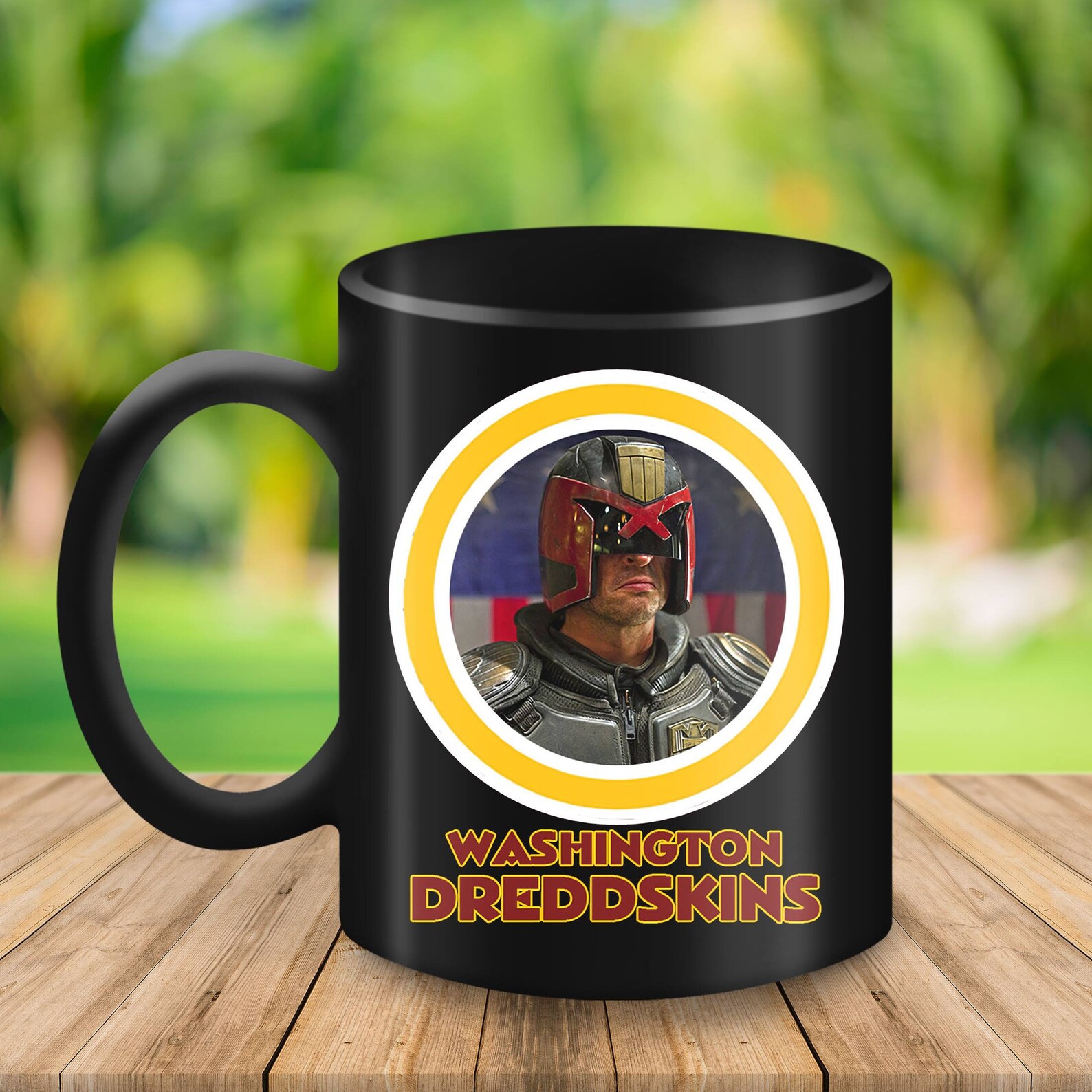Washington Mug Football Team Mug Judge Dredd Mug Etsy