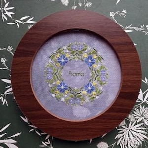 Home Counted Cross Stitch Pattern by Carolyn Manning