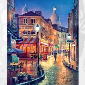 Night Stroll Cross Stitch Pattern by Charting Creations