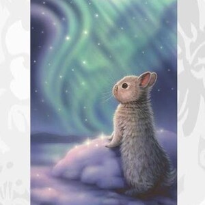 Aurora Bunny Counted Cross Stitch Pattern by Charting Creations
