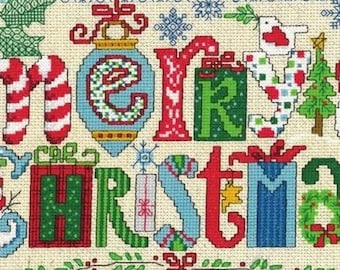 Christmas Favorites Counted Cross Stitch Pattern
