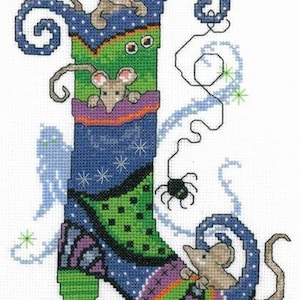 Halloween Mischief Counted Cross StitchP Pattern
