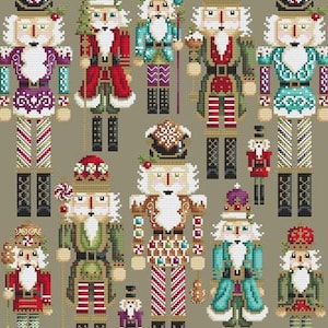 Nutcracker Collection Counted Cross Stitch Pattern