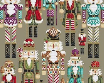 Nutcracker Collection Counted Cross Stitch Pattern