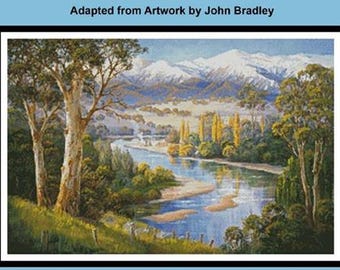 Patrón de punto de cruz contado de campistas de Murray Valley de Artecy Cross Stitch