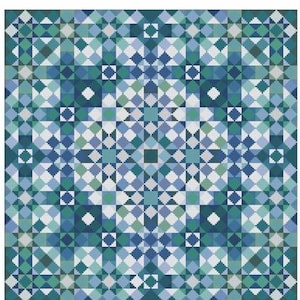 Counted Cross Stitch Pattern - Tidepool (shooting Star Collection ...