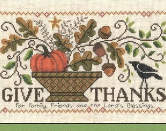 The Lord&#39;s Blessing Counted Cross Stitch Pattern