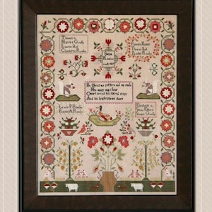 Susan Rambo Sampler Counted Cross Stitch Pattern by Cross-Point Designs
