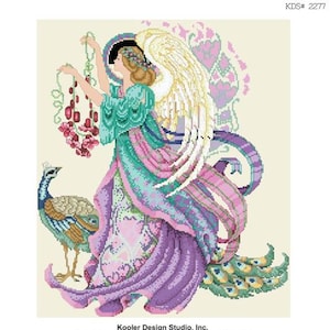 Angel of Fantasy Counted Cross Stitch Pattern from Kooler Designs