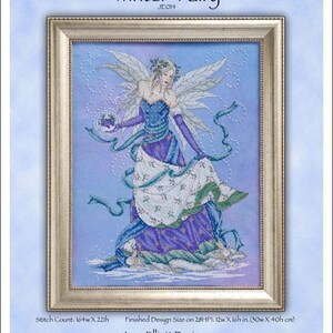 Winter Fairy Counted Cross Stitch Pattern by Joan A Elliott
