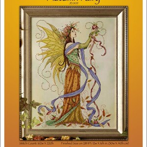 Autumn Fairy Counted Cross Stitch Pattern by Joan Elliott Design
