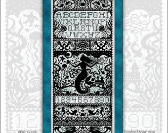 The Sea Nymph JE304 PDF - Digital Cross Stitch Chart - Etsy