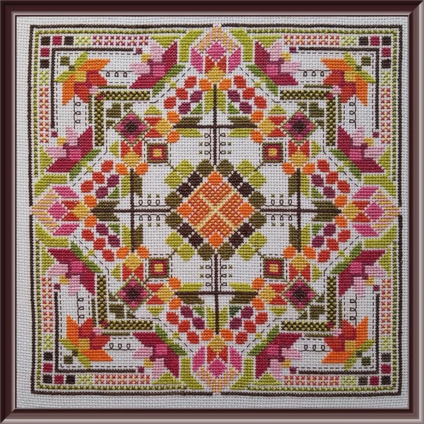 Full Sun Counted Cross Stitch Pattern from Carolyn Manning Designs