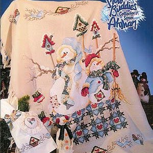 Snow Buddies Collectors&#39; Series Afghan Counted Cross Stitch Pattern