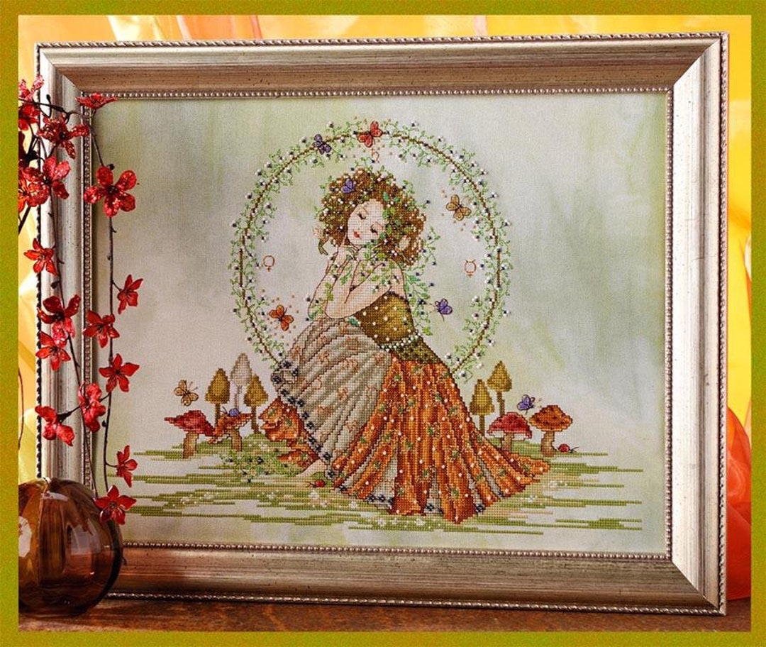Earth Goddess Counted Cross Stitch Pattern by Joan Elliott Design - Etsy