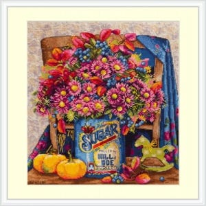 Sugar Counted Cross Stitch Kit by Merejka Import