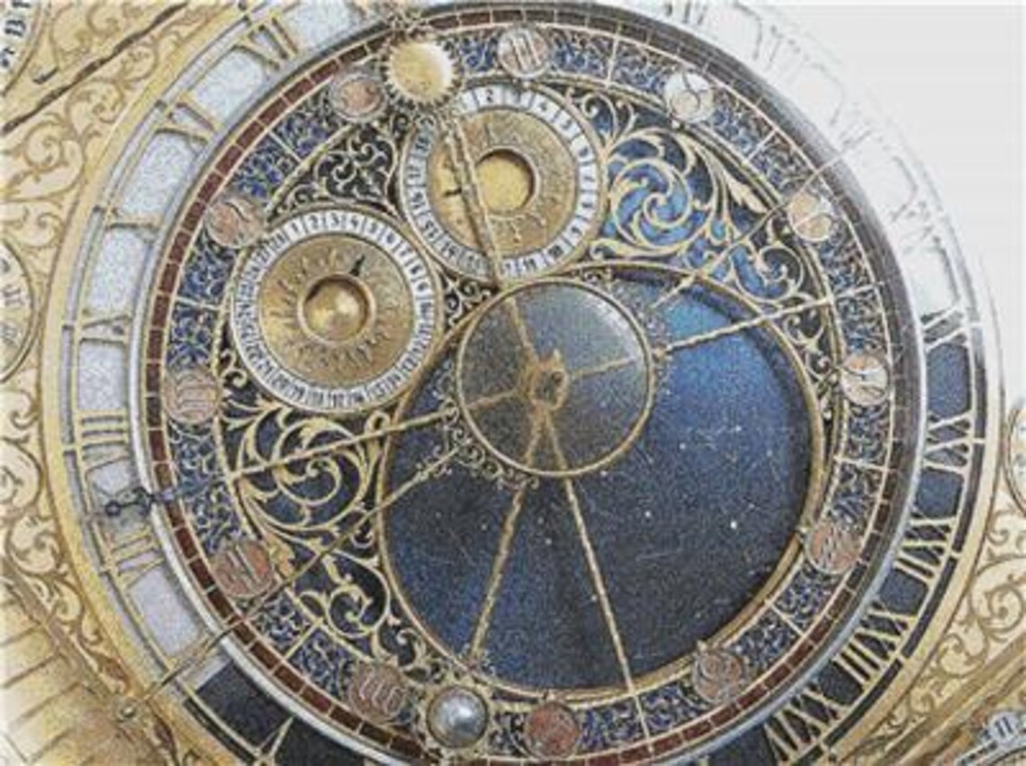 Cross Stitch Pattern - Astronomical Clock by X Squared Cross Stitch - Etsy