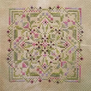 Delilah Counted Cross Stitch Pattern by Carolyn Manning Designs