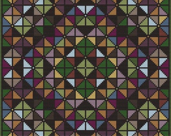 Forest Trail Counted Cross Stitch Pattern by Carolyn Manning