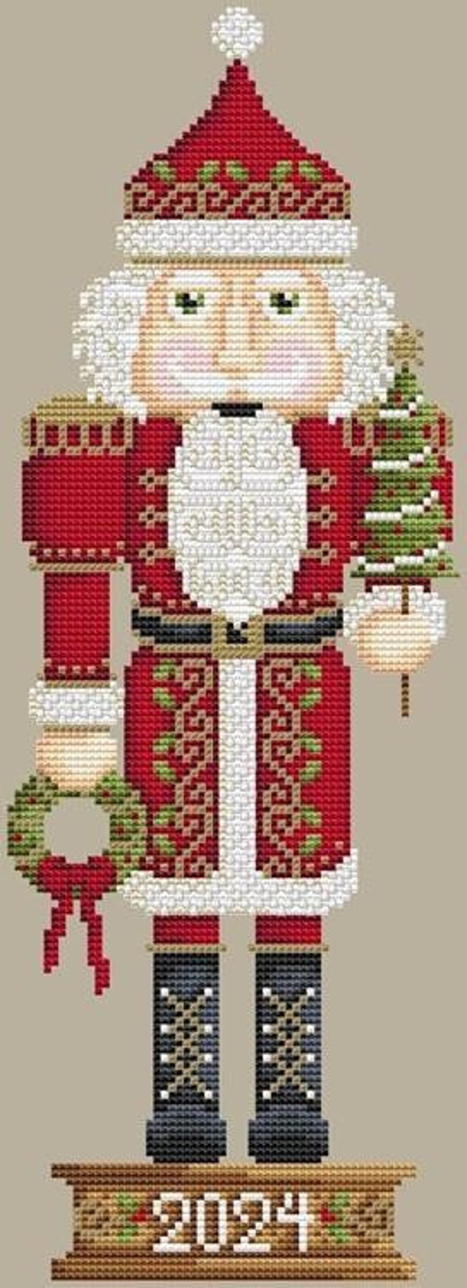 Cross Stitch Pattern - 2024 Nutcracker by Shannon Christine Designs ...