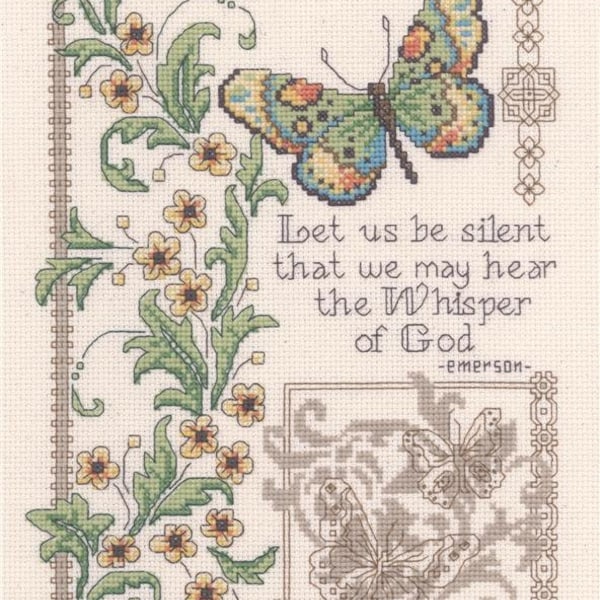 The Whisper of God Counted Cross Stitch Kit or Pattern