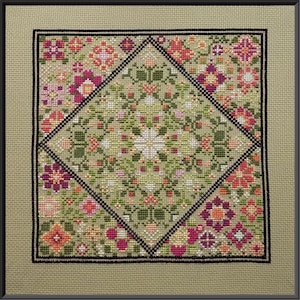 Meadow Counted Cross Stitch Pattern by Carolyn Manning Designs