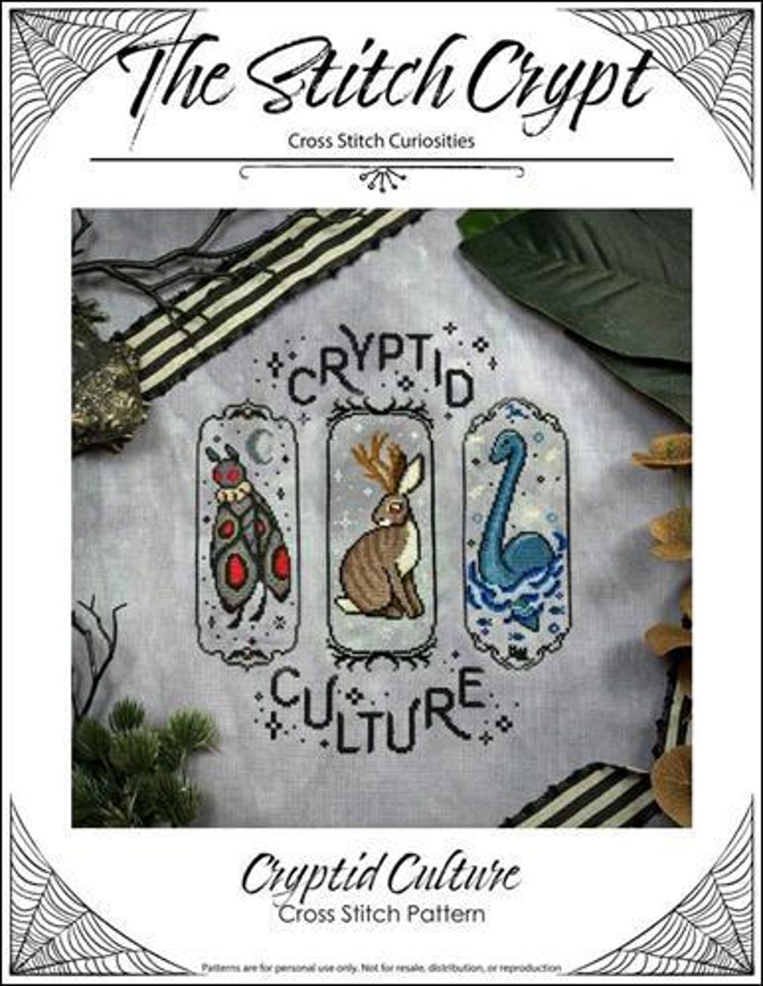 Cryptic Culture Counted Cross Stitch Pattern by the Stitch Crypt - Etsy
