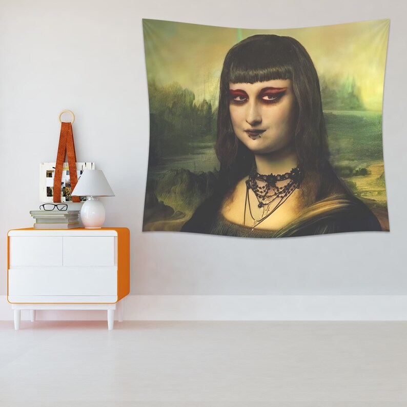 Tapestry Meme Emona Lisa Amazing Wall Hangings Home Decor Etsy