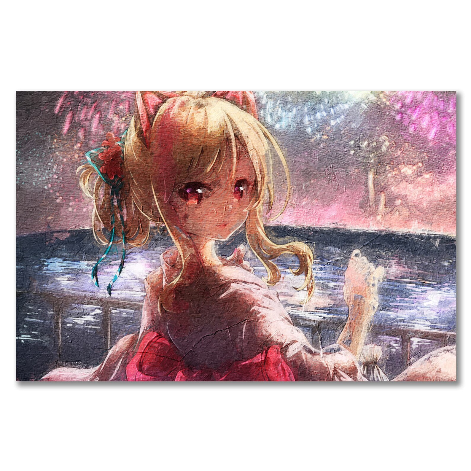 Paint By Numbers KitJapanische Anime Girl DIY Malerei Etsy.de