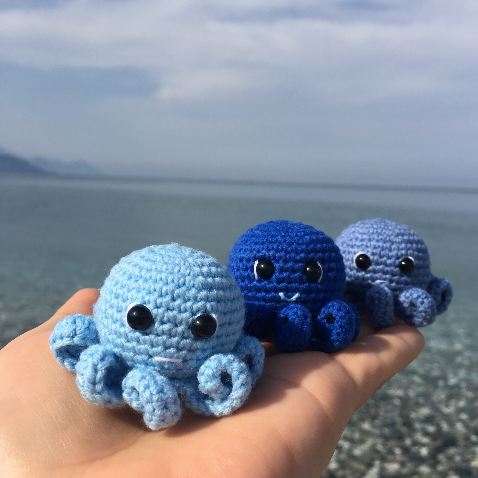 Crochet Patterns Sea Animals Set 3 in 1 Sea Turtle Pattern Etsy