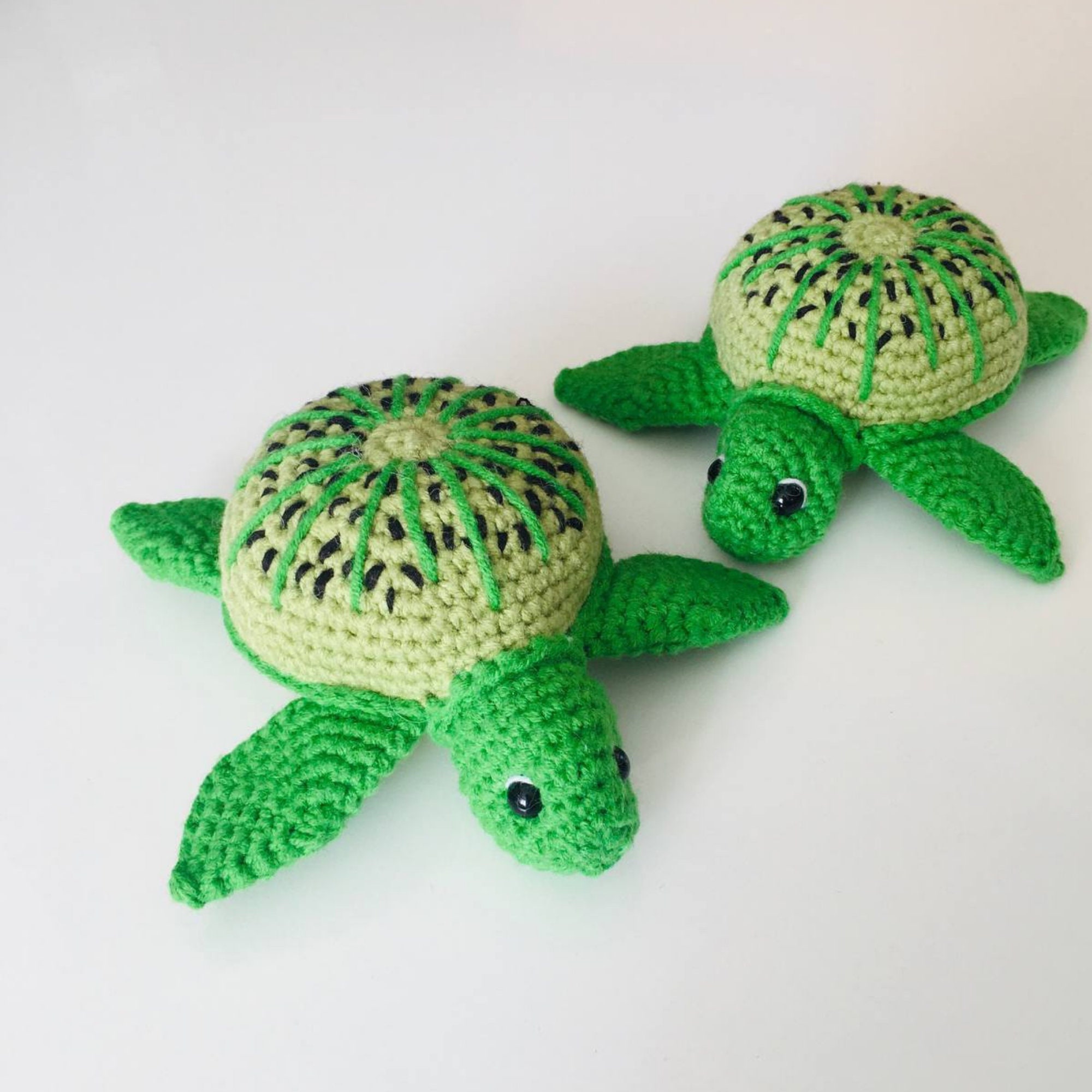 Crochet Patterns Sea Animals Set 3 in 1 Sea Turtle Pattern Etsy