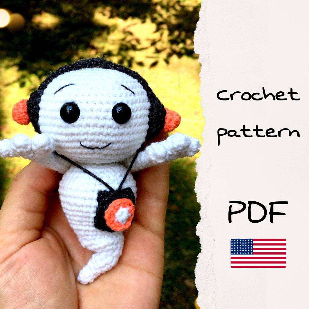 Ghost Amigurumi Crochet Pattern, Halloween Amigurumi Crochet Pattern - Etsy