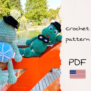 Crochet Turtle Pattern PDF | Plush Turtle Amigurumi Pattern | English Digital Download | Cute Sea Animal Tutorial
