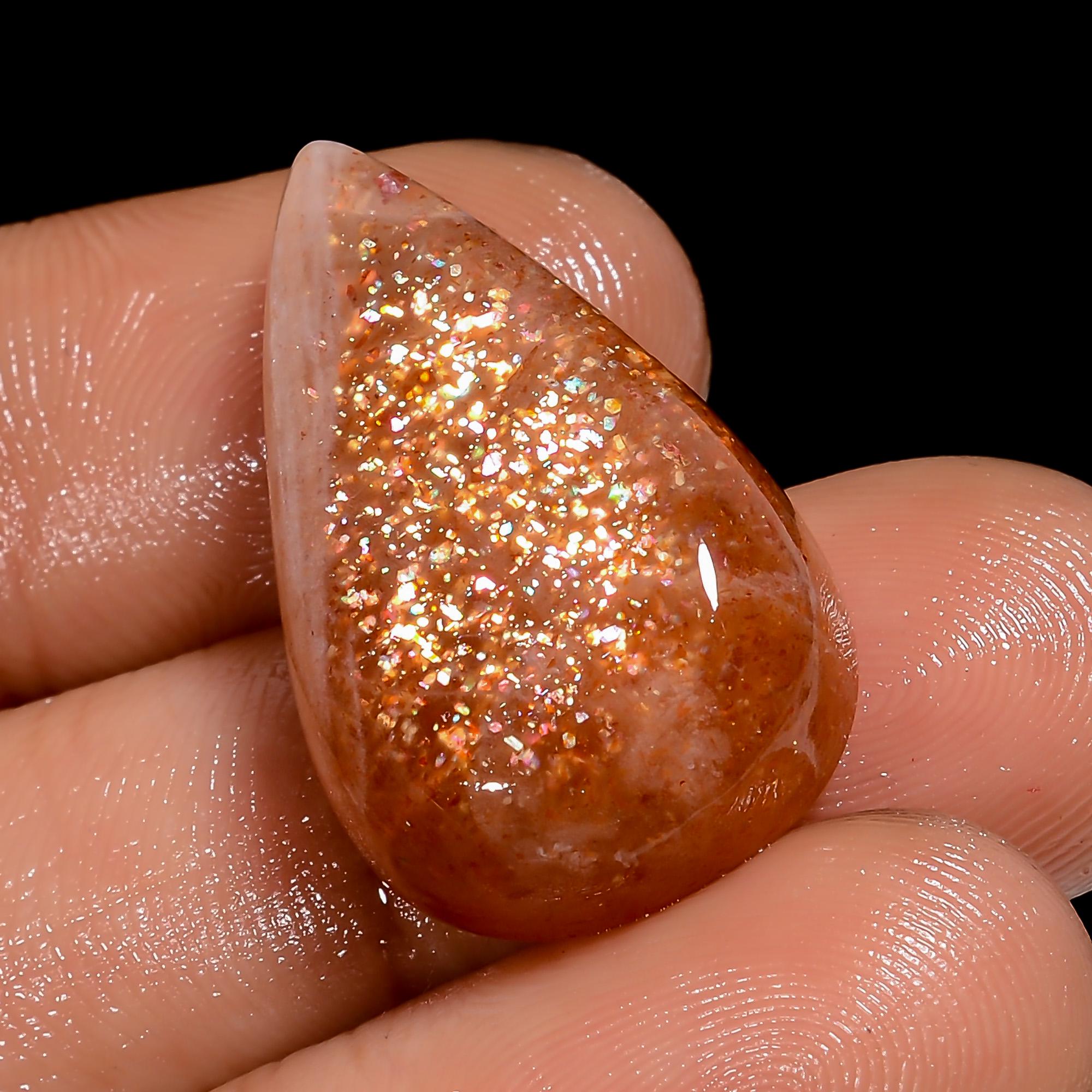 特価❗️オパール ペアシェイプ ルースストーン 4個セット　3.89ct エチオピア産 プレシャスオパール ペアシェイプファセット