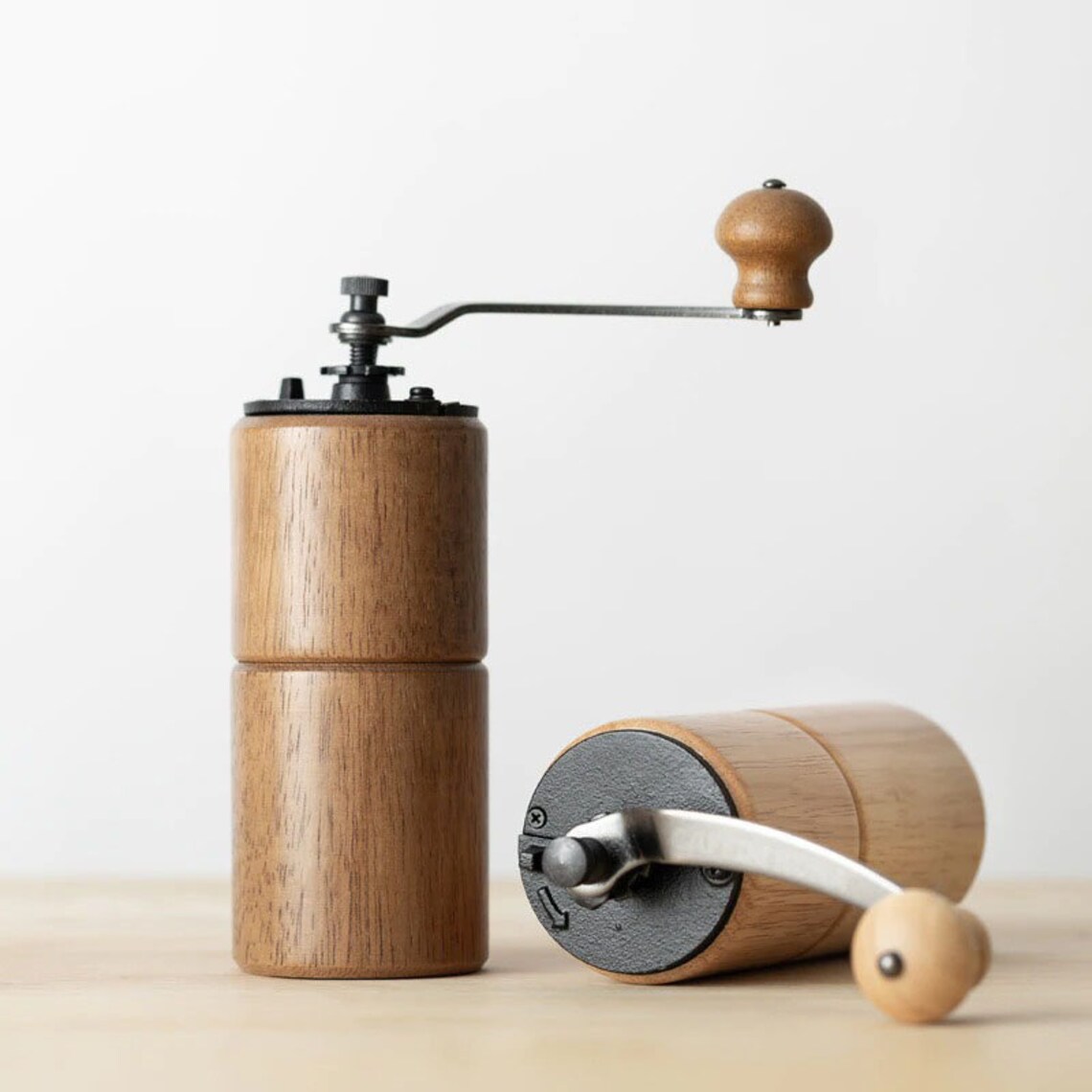 Wood Coffee Grinder Manual Coffee Grinder coffee Etsy