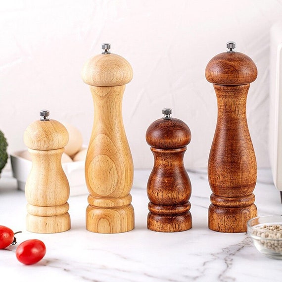 Black Pepper and Spice Grinder, Manual Pepper Mill