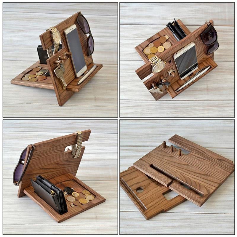 Made of Best Wood Material Desk Organizeroffice Desk Etsy UK