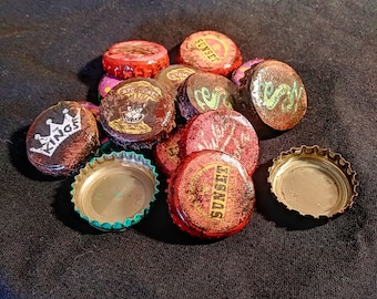 UNOFFICIAL FALL OUT-Inspired Set of Bottlecaps 10 or 25