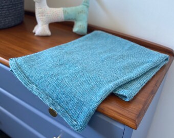 Knitting Pattern Easy Beginners Baby Blanket