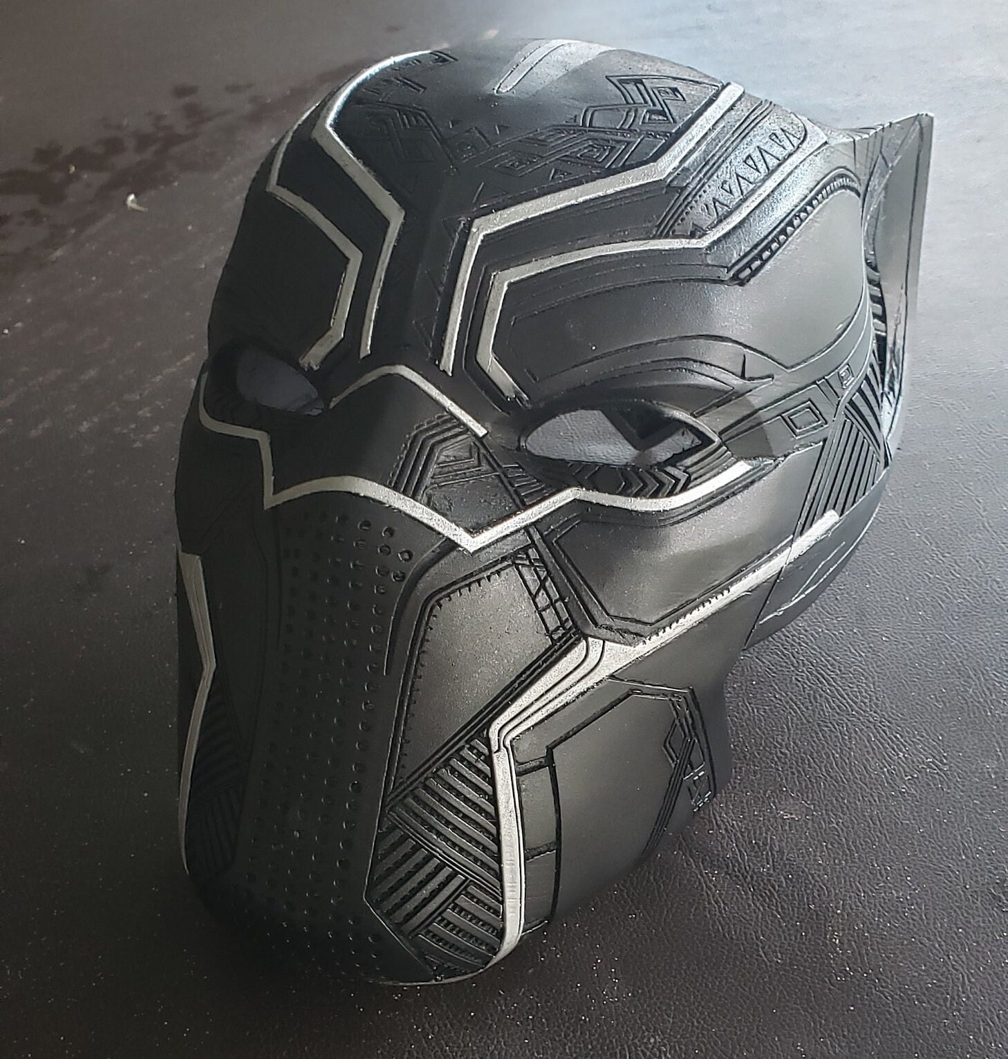 Costume Black Panther Per Uomo Completo Jumpsuit Cosplay Halloween