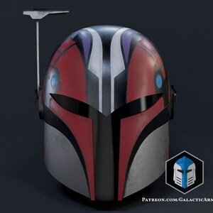 Sabine Wren Helmet - Raw 3D Print