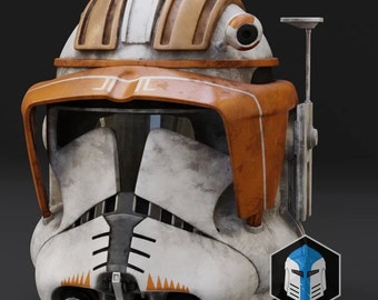 Phase 2 Commander Cody Helmet - Raw 3D Print