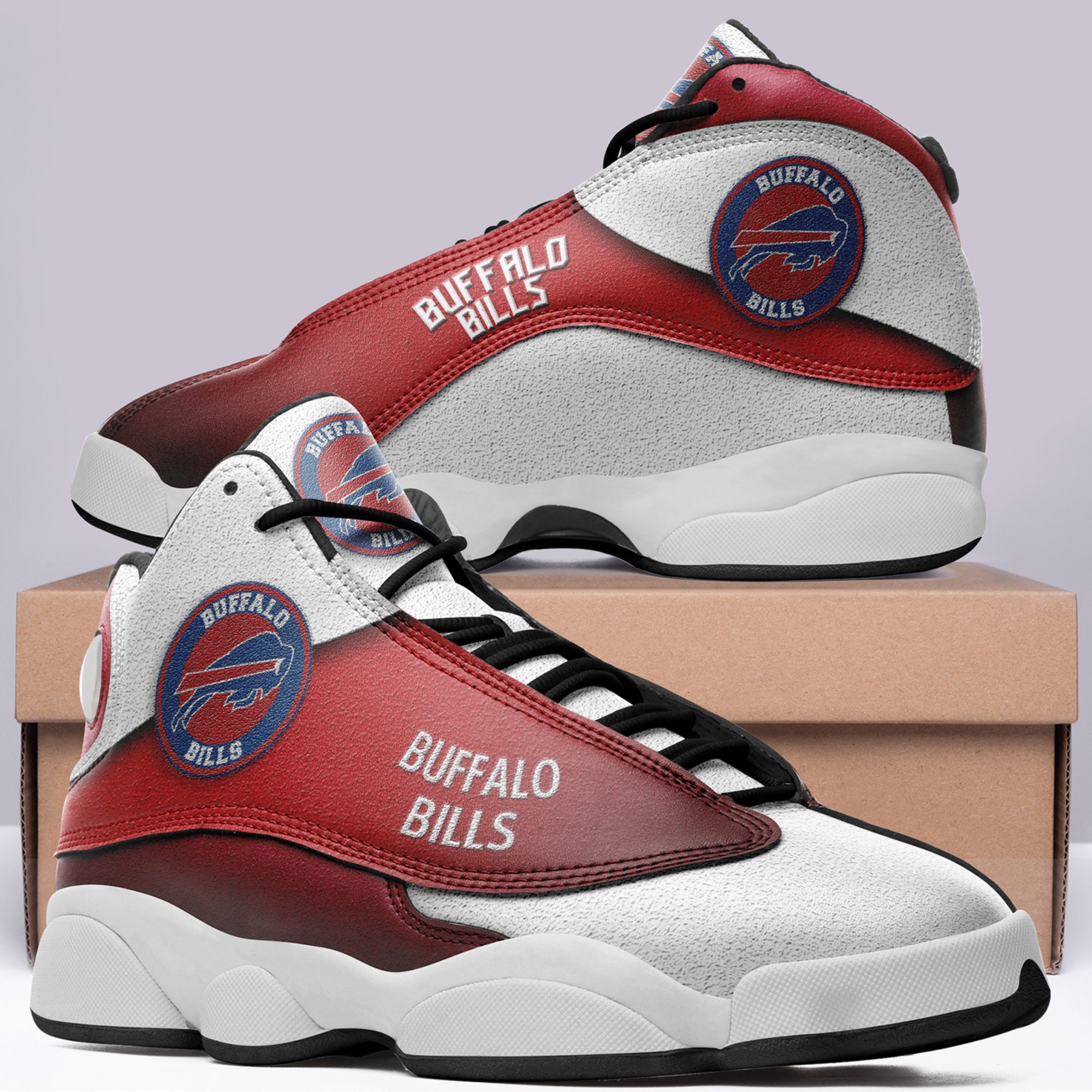 Buffalo Bills Air JD13 Sneakers Shoes buffalo NFL Shoes Etsy Buffalo Bills Air JD13 Sneakers Shoes buffalo NFL Shoes Etsy