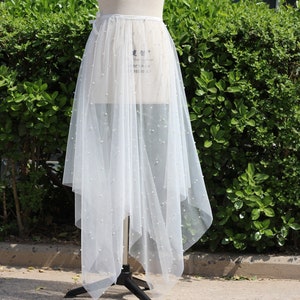 Sheer Skirt Overlay Etsy