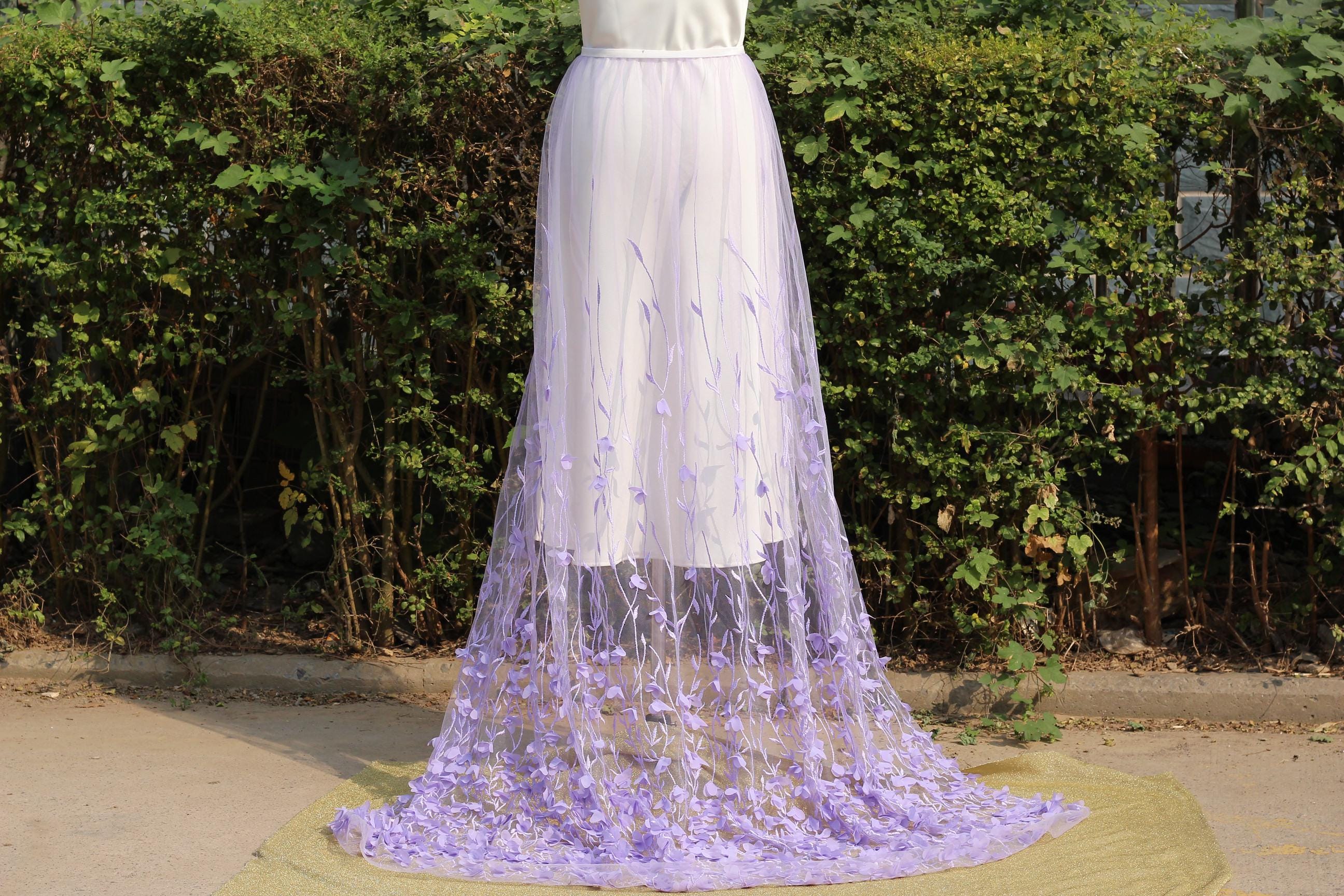 Purple Wedding Skirt UK