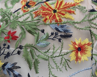 刺繍入り花柄ブライダルケープ、ウェディングベール（150cm） - Etsy 日本
